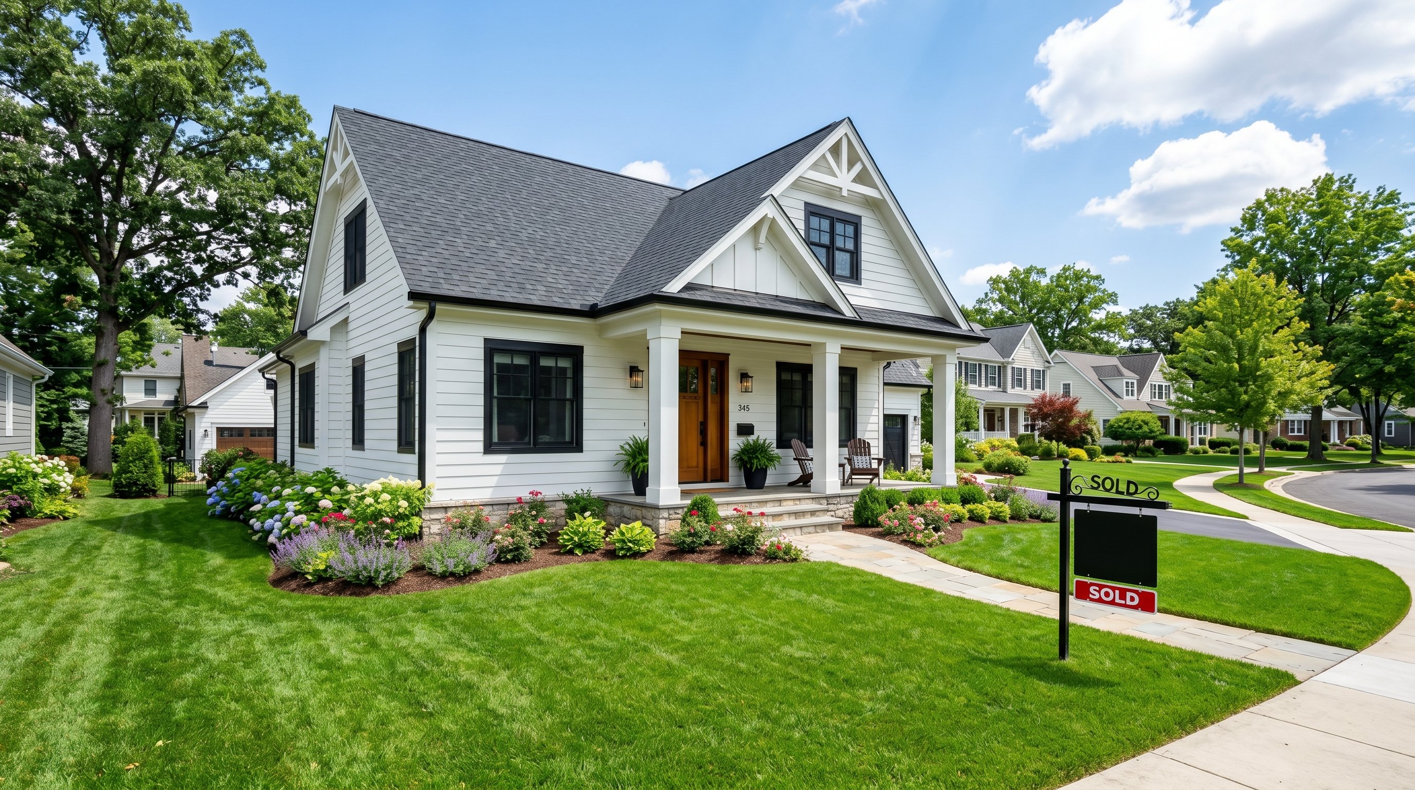 A recently sold investment property